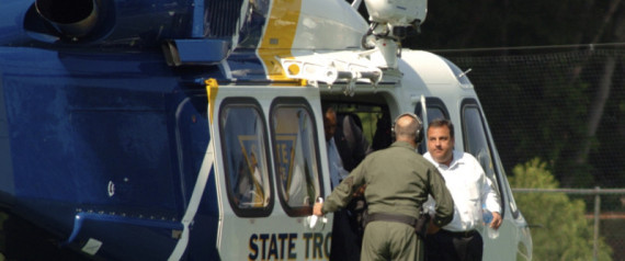 Chris Christie Helicopter