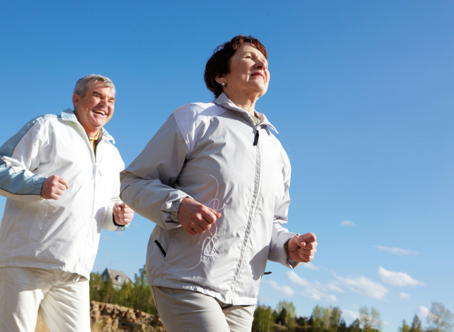 man running