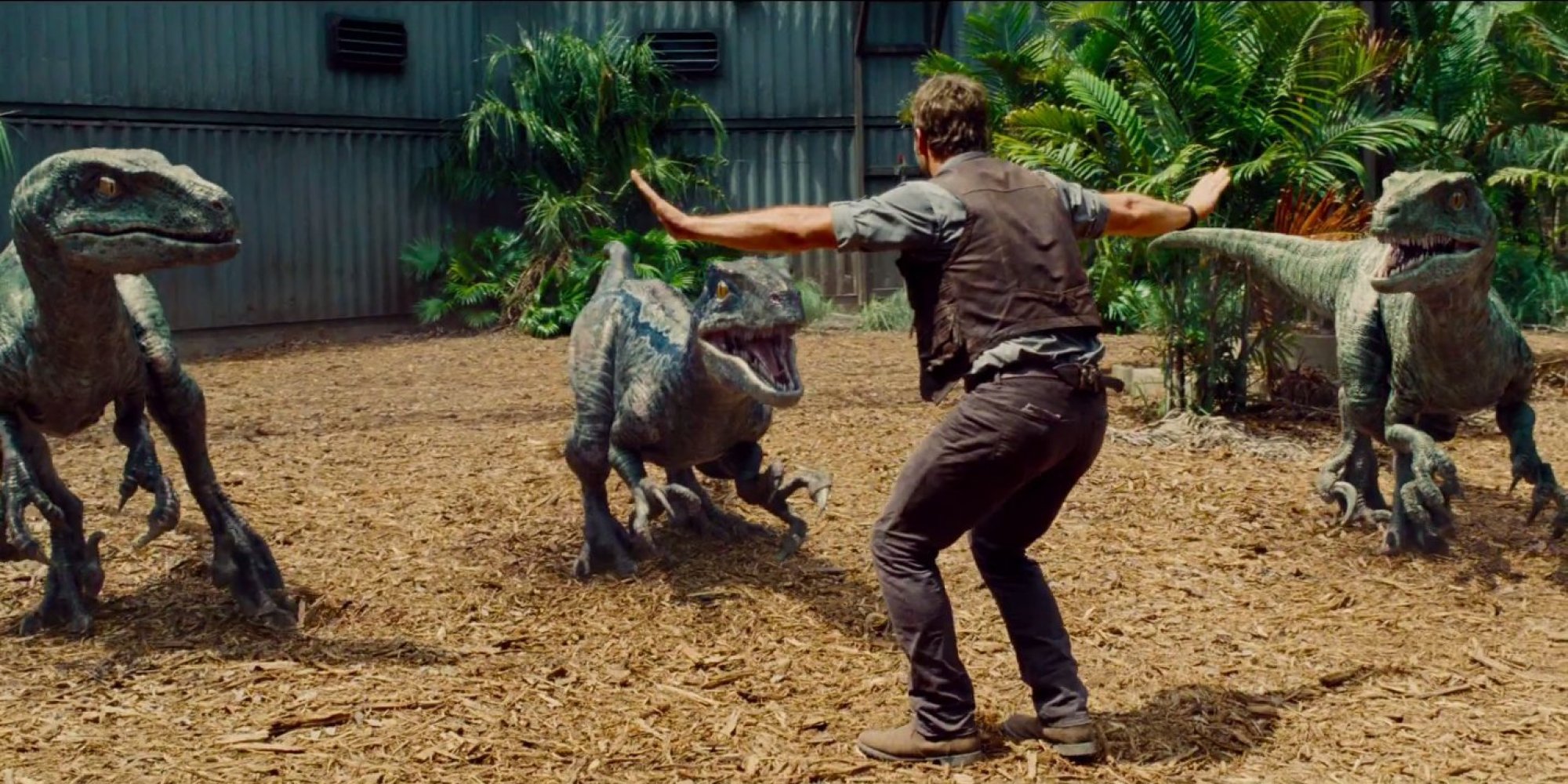 Chris Pratt Talks To Raptors In Terrifying New Jurassic World Trailer