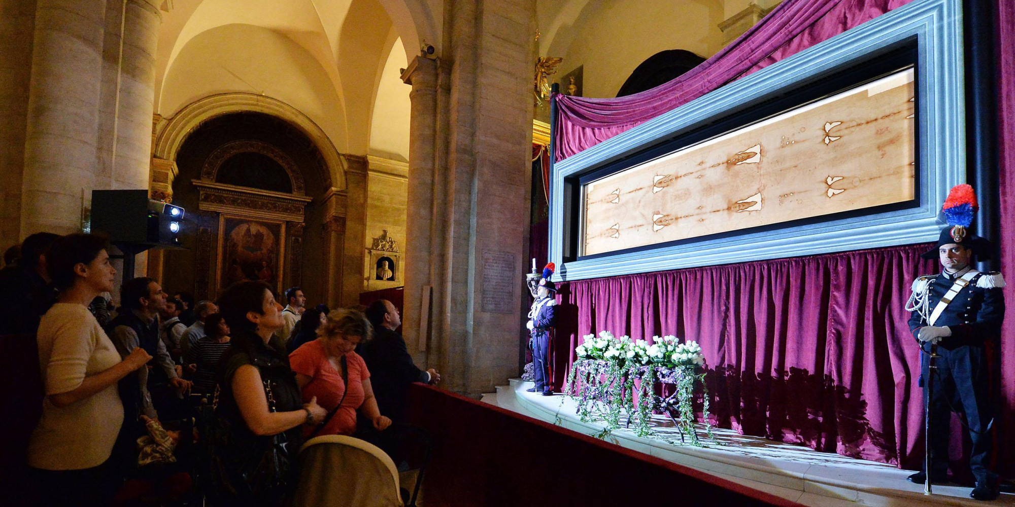 The Shroud Of Turin Goes On Display In Italian Cathedral HuffPost