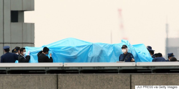 Drone Containing Traces Of Radiation Lands On Roof Of Japanese Prime Minister's Office