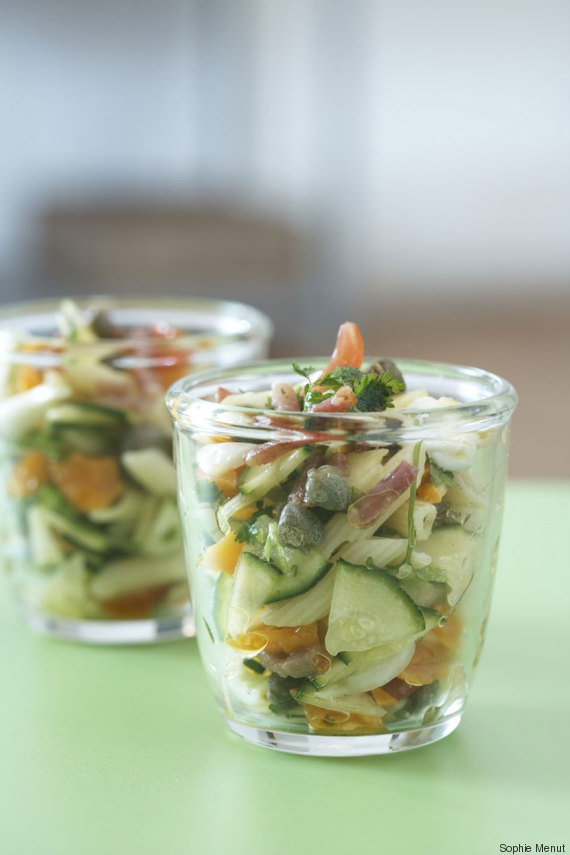 pates courgettes