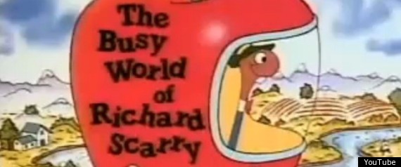 Richard Scarry Google Logo