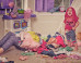 'Mom Life' Photo Series Is A Tribute To The Messier Side Of Parenting