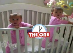 Twin Babies Sneeze