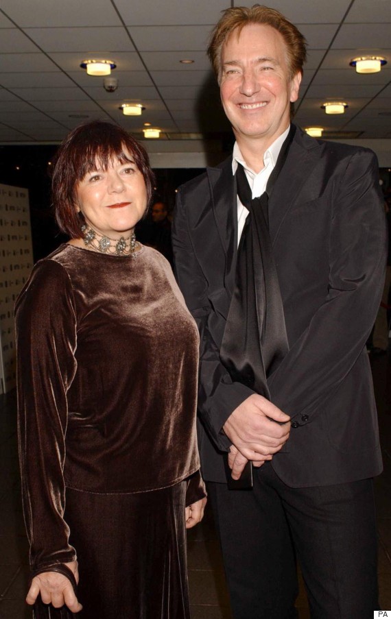 Alan Rickman couple