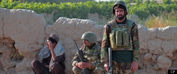 Canada Soldiers Kandahar