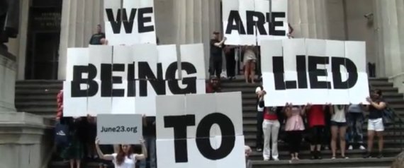 Moveon We Are Being Lied To