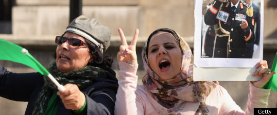 Pro Gaddafi Women