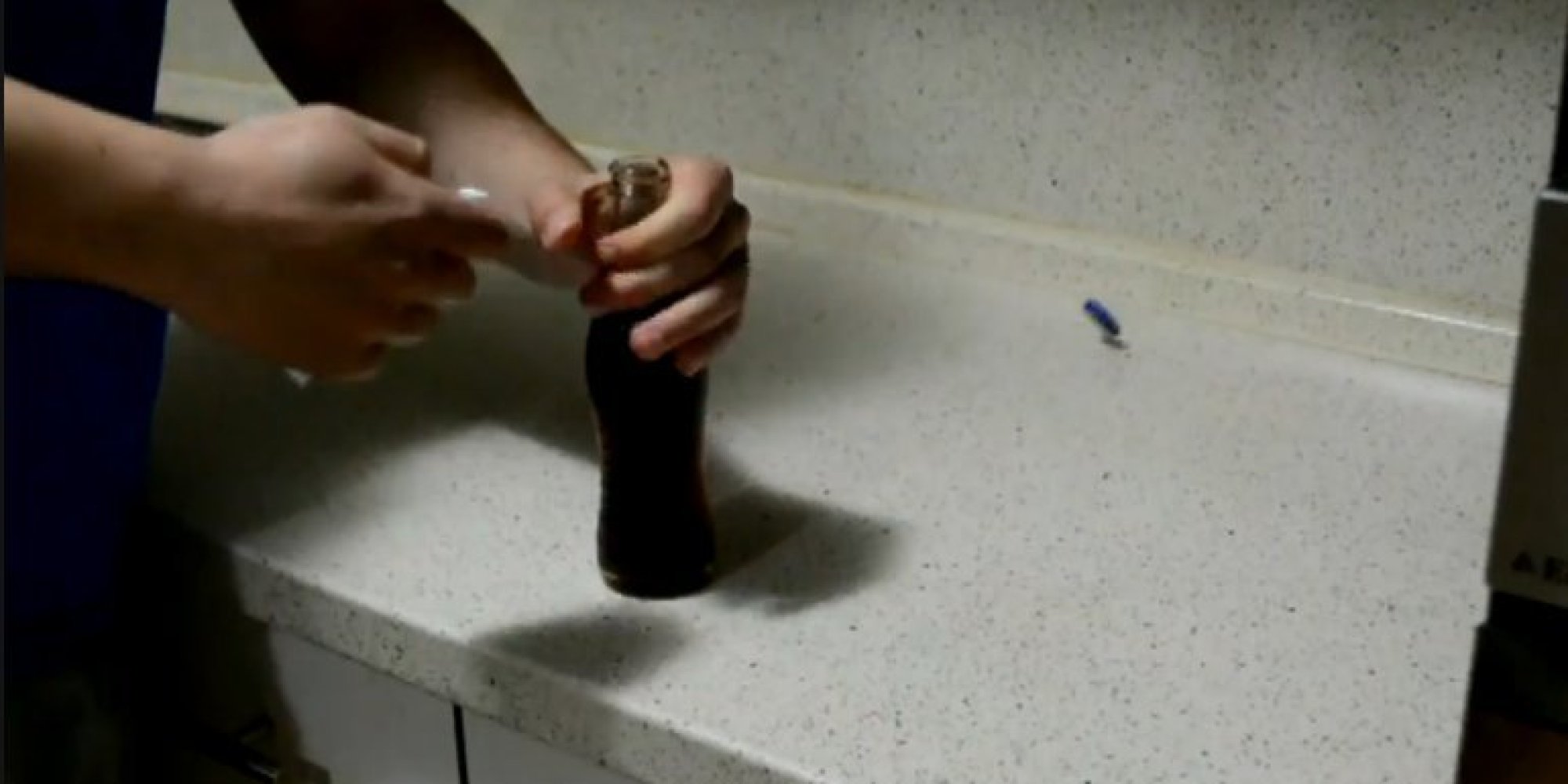 How To Open A Bottle Using A Piece Of Paper HuffPost UK