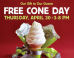 How To Score A Free Ice Cream Cone At Carvel On April 30