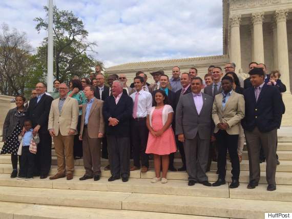 Same Sex Couples At Center Of Supreme Court Case Get Ready For Big Day Huffpost