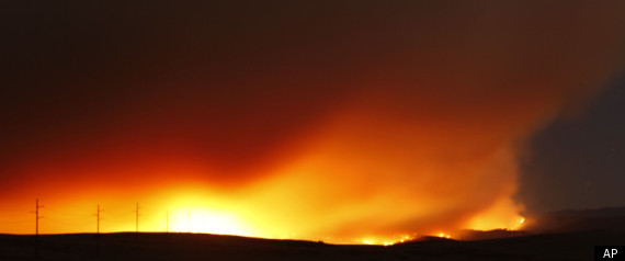 Arizona Wildfire Wallow New Mexico Texas Blackouts