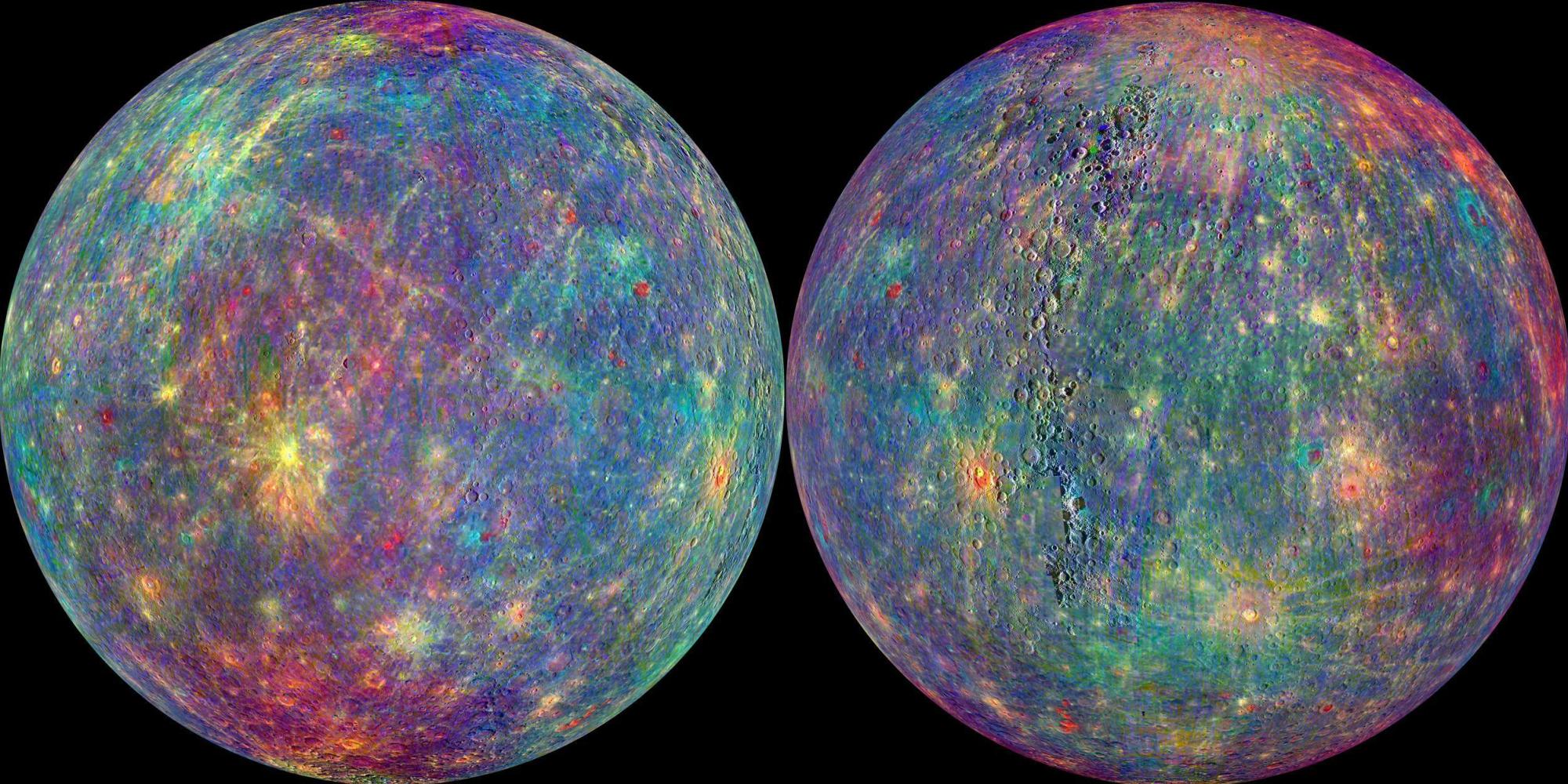 New Mercury Images Show The Planet In Stunning Colour | HuffPost UK