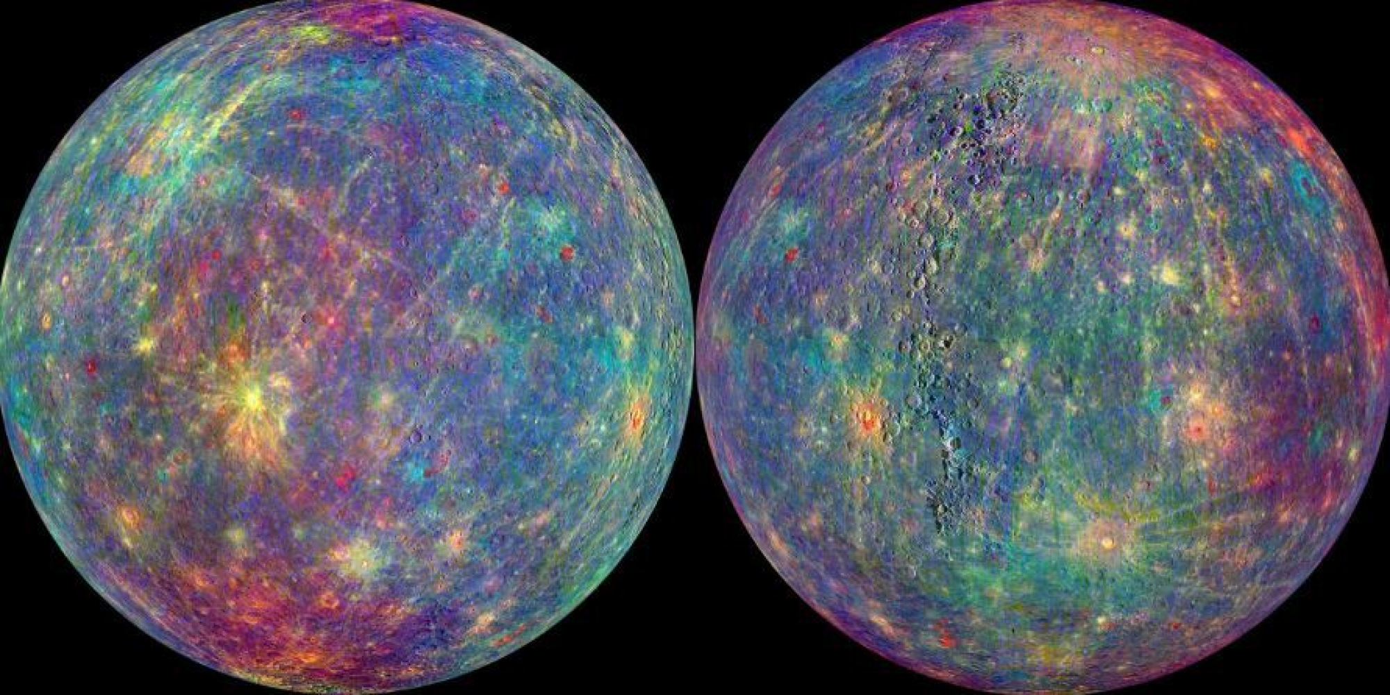 La NASA publie des photos inédites de la planète Mercure prises par la