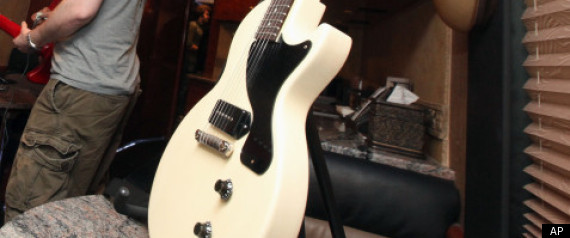 Play Les Paul Guitar Google Logo