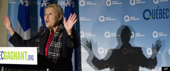 Pauline Marois Quebec Pq