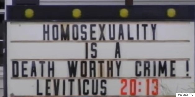 Pastor Defends Homophobic Billboard: 'I See A Homosexual Just Like A Murderer'