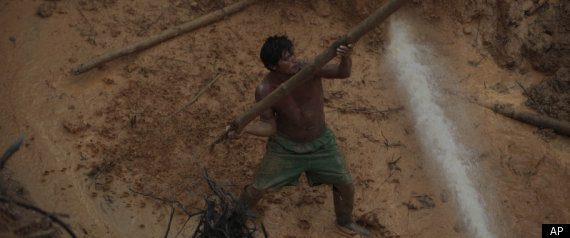 gold rush pictures. Amazon Gold Rush Destroying
