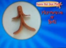 WATCH: Happy Hot Dog Man