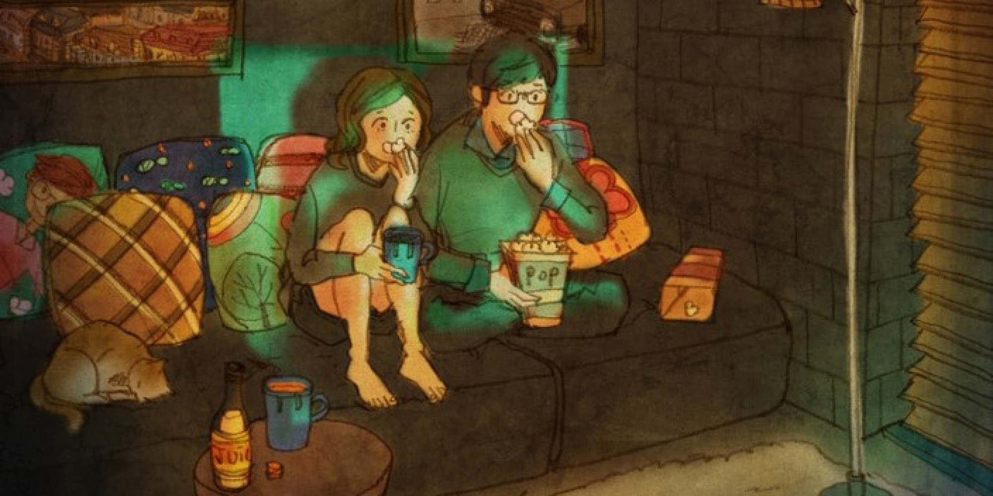 Bikes Online Canada >> Artist's Illustrations Remind Us Love Is The Little Things ... Bikes Online Canada >> Artist's Illustrations Remind Us Love Is The Little Things ...