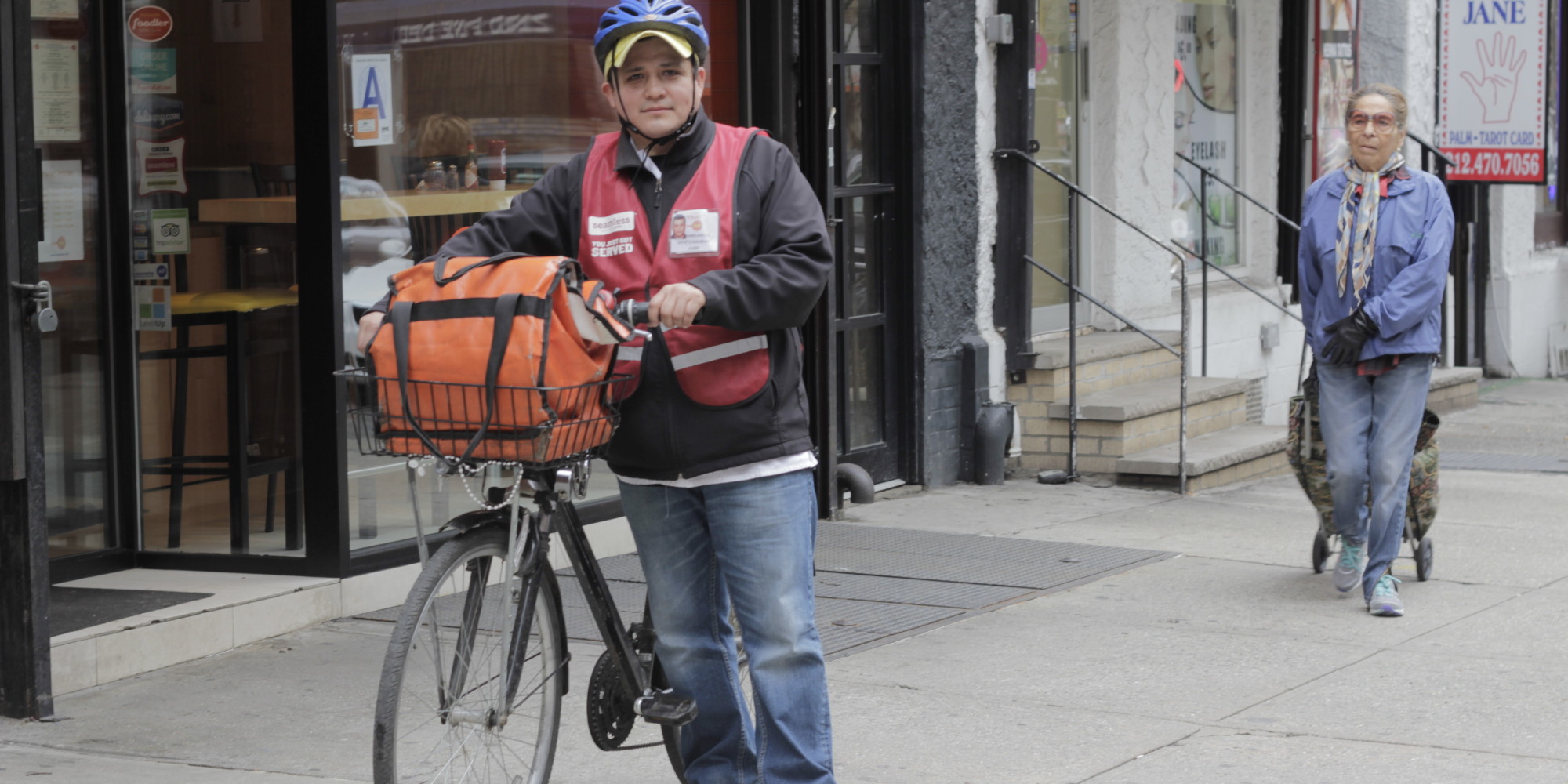 seamless bike delivery