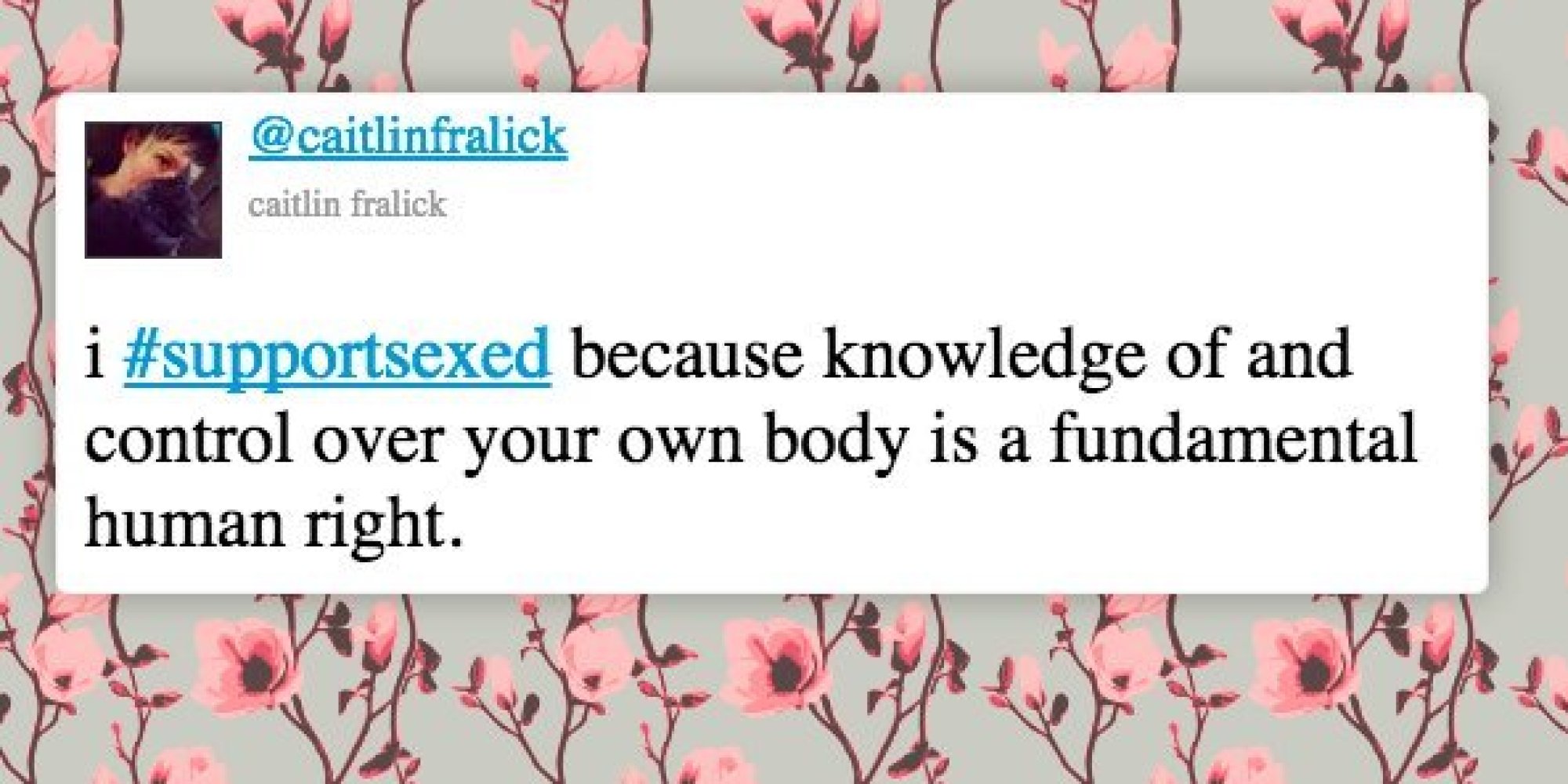 20 Reasons We Need To Support Comprehensive Sex Ed Huffpost