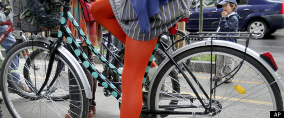 Riding Bike In A Skirt