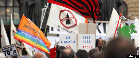 Czech Missile Protest