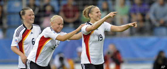 German National Womens Soccer Team Members Pose For Playboy To Promote Sport 9172