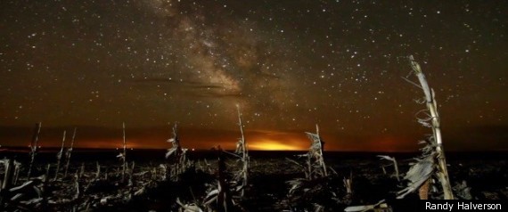 Milky Way Time Lapse Video
