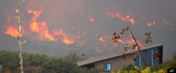 Arizona Wildfire 2011 Biggest June