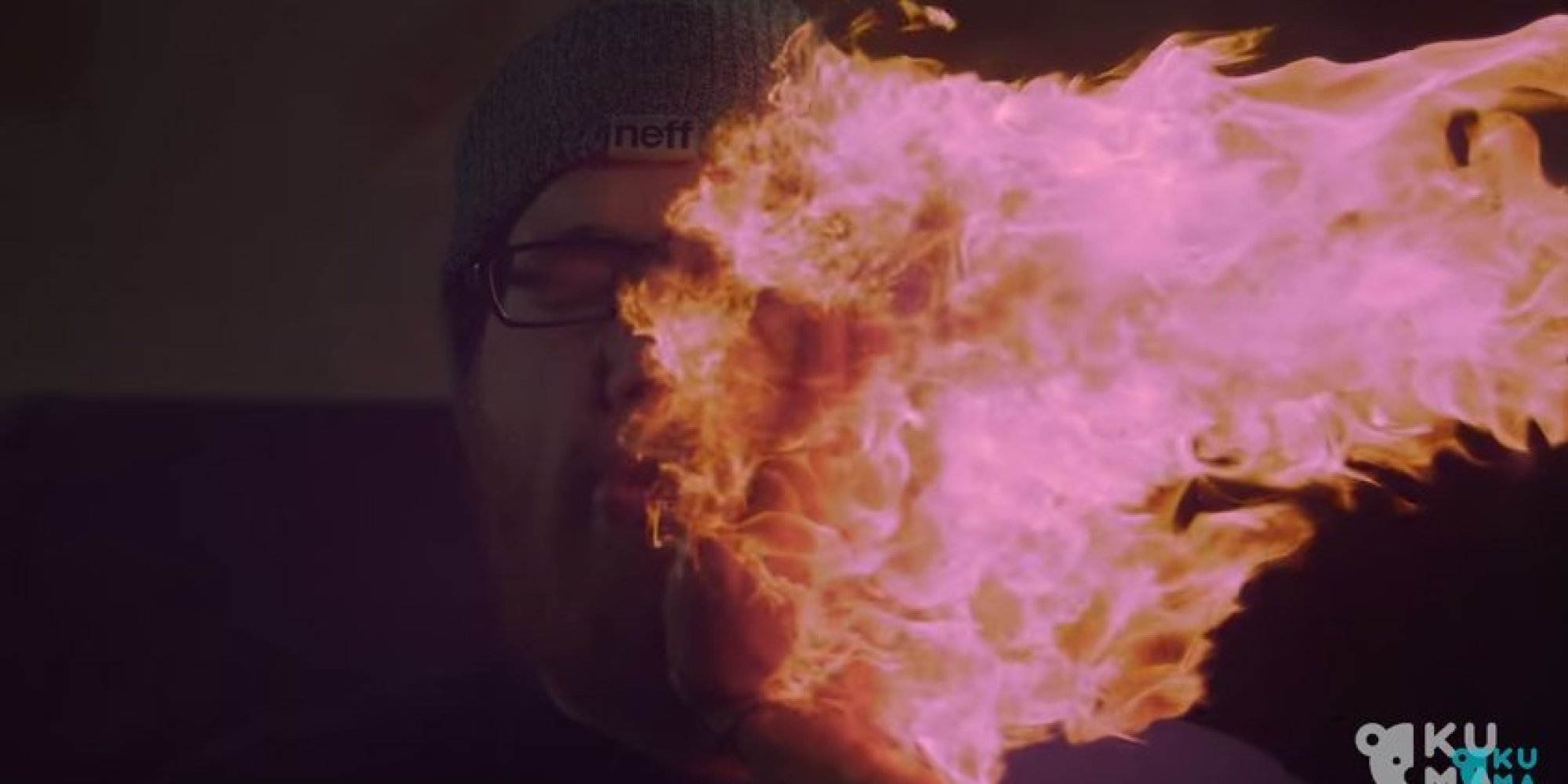 Slow Motion Video Makes Getting Slapped In The Face With A Fiery Hand Look Pretty Damn Cool 7502