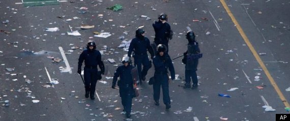 Vancouver Riot Cleanup