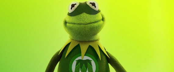 Kermit Being Green