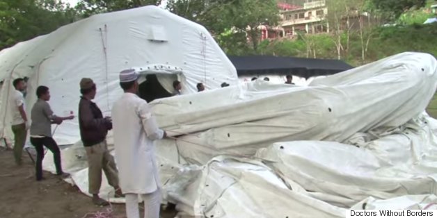 This Inflatable Hospital Is Helping Earthquake Victims In Rural Nepal