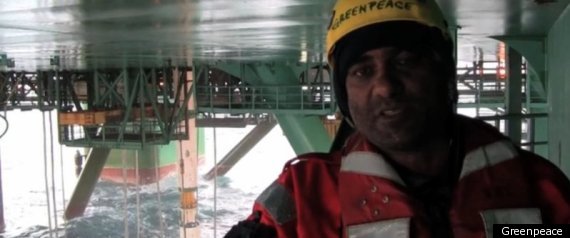 Kumi Naidoo Arrested Greenpeace Arctic