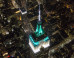 The Empire State Building Goes Green For HuffPost's 10th Birthday