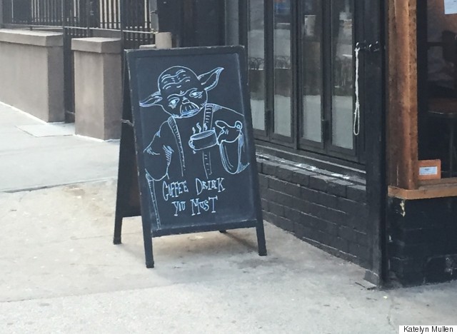 chalkboard signs advertising hilarious sign sidewalk huffpost whole level take