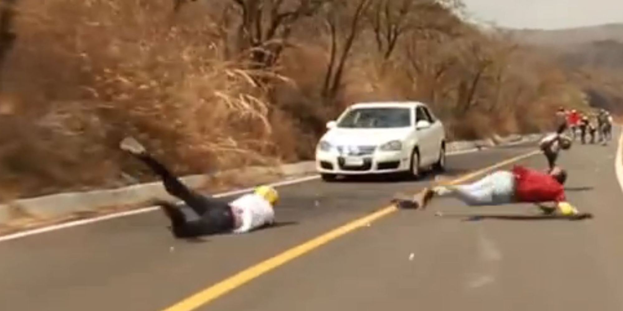 Longboarder Crashes Head First Into Car At High Speed HuffPost UK