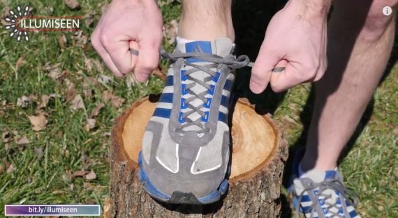 This Is What The Extra Shoelace Hole On Your Trainers Is For