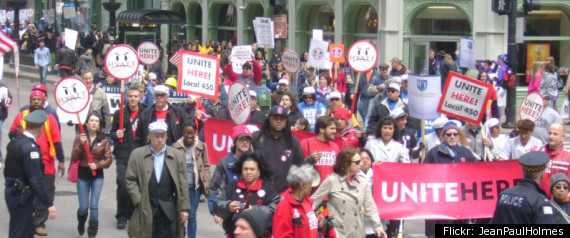 Hyatt Protest