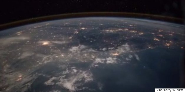 Astronaut Captures Stunning Videos Of City Lights And Lightning Strikes