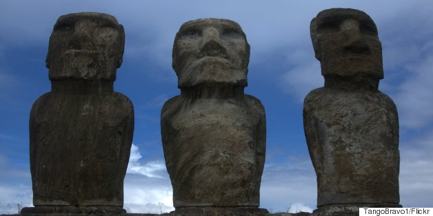 moai statues