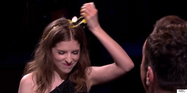 Anna Kendrick And Jimmy Fallon Play 'Egg Russian Roulette'