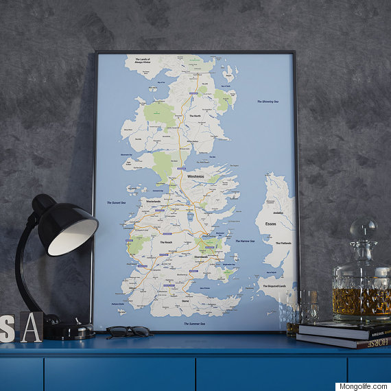 It's "Game Of Thrones" On Google Maps
