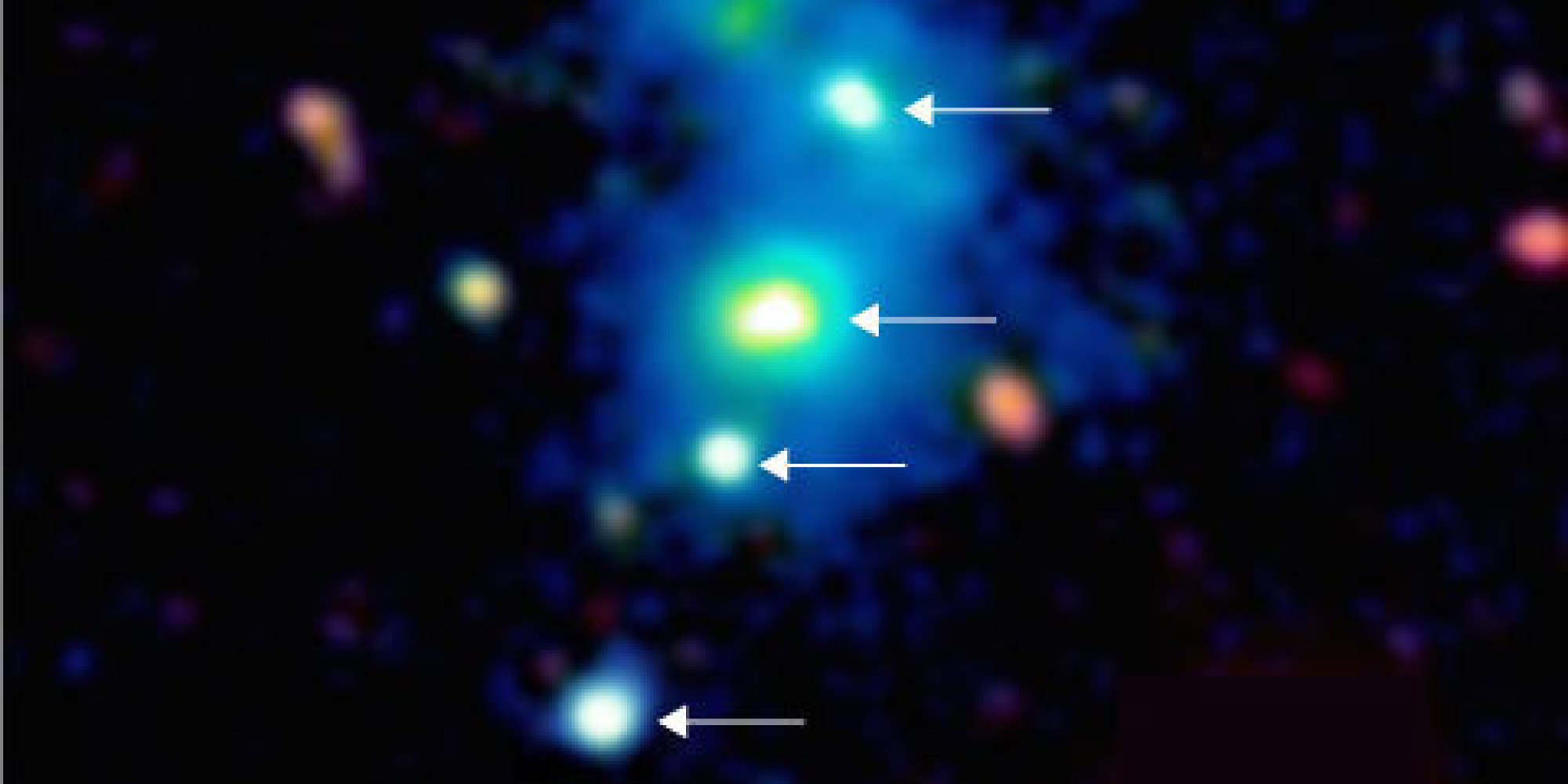 Discovery Of Rare Quadruple Quasar System Baffles Astronomers HuffPost