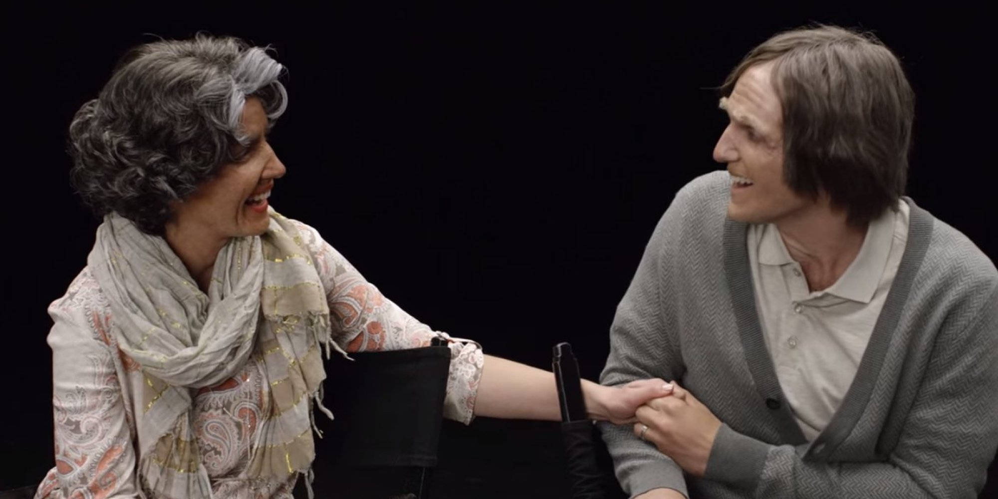 Watch This Sweet Couple Age 70 Years In Six Minutes Huffpost