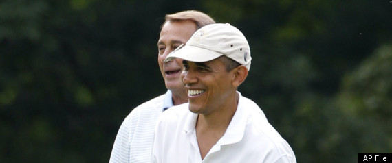 Obama Boehner Debt Ceiling Talks