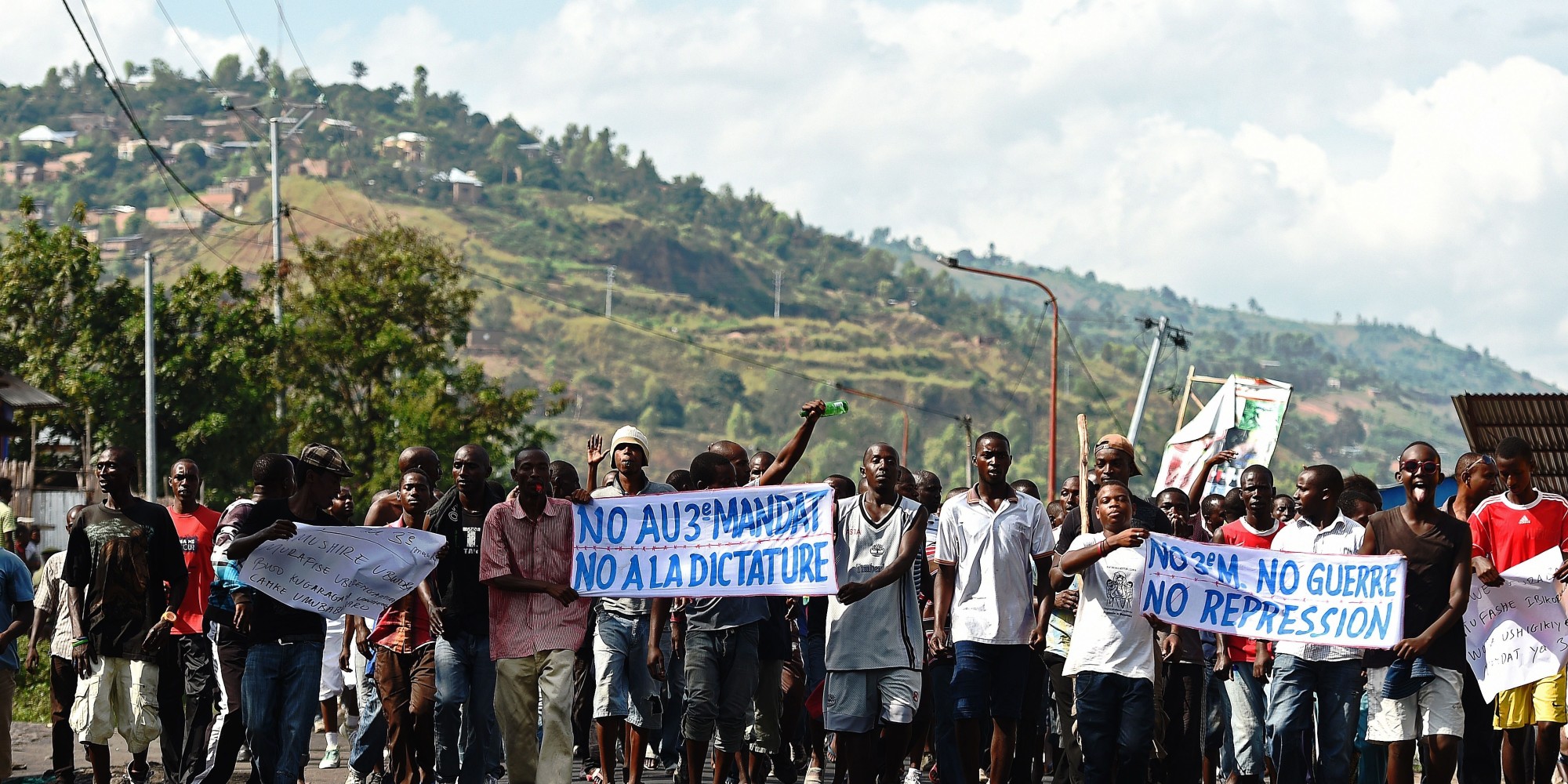 Burundi Police Beat Protesters Who Vow To March On | HuffPost